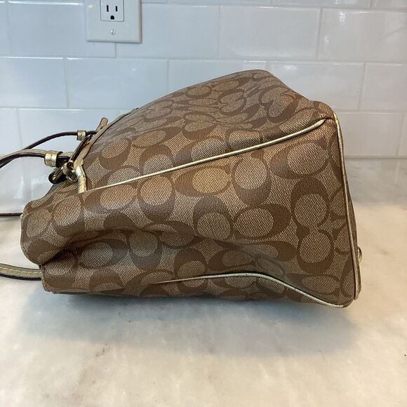 Coach Peyton Signature Jordan Double Zip Carryall - Picture 7 of 16